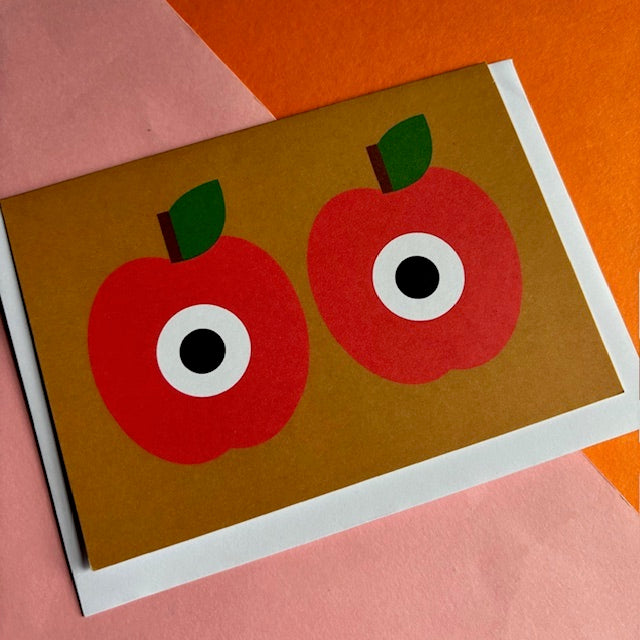 The Apple Of My Eyes Card