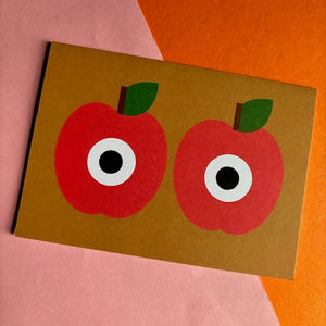 The Apple Of My Eyes Card