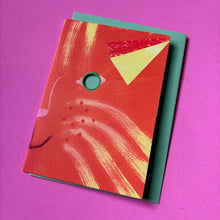 Load image into Gallery viewer, Cat Mask Card
