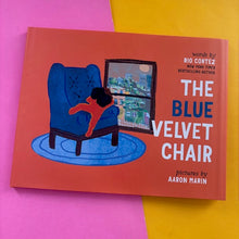Load image into Gallery viewer, The Blue Velvet Chair
