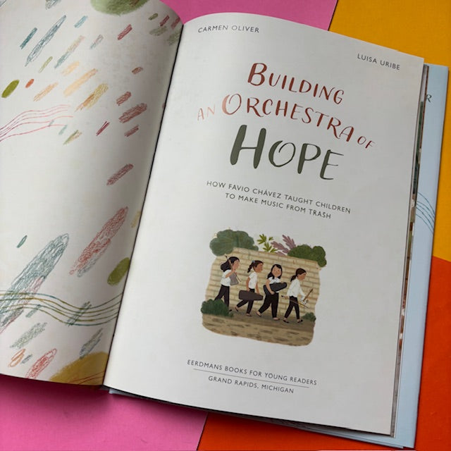 Building an Orchestra of Hope – SHELF EDITIONS