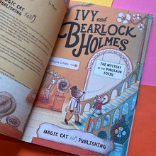 Load image into Gallery viewer, Ivy and Bearlock Holmes: The Mystery of the Dinosaur Fossil

