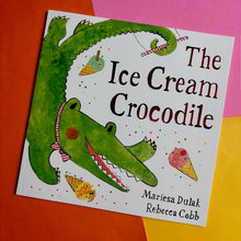 Load image into Gallery viewer, The Ice Cream Crocodile
