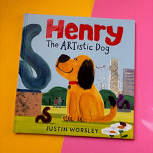 Load image into Gallery viewer, Henry The Artistic Dog
