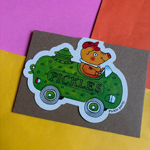 Load image into Gallery viewer, Pickle Car - Richard Scarry Card
