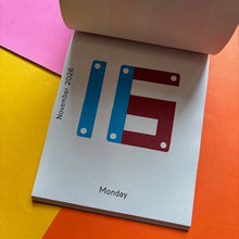 Load image into Gallery viewer, Karel Martens - Calendar 2026 / Every day is a new day
