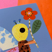 Load image into Gallery viewer, Bug has a Flower for You
