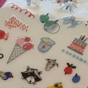 Doodle Transfer Stickers