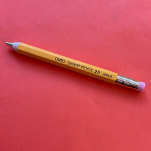 Load image into Gallery viewer, Wooden Mechanical Pencil 2.0 - YELLOW
