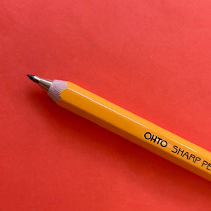 Wooden Mechanical Pencil 2.0 - YELLOW