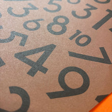 Load image into Gallery viewer, Number Gift Wrap
