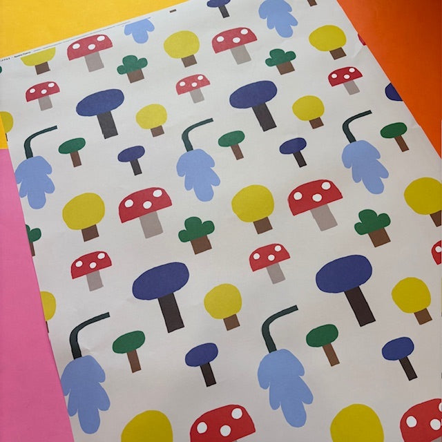 Oak Leaf & Mushroom Gift Wrap