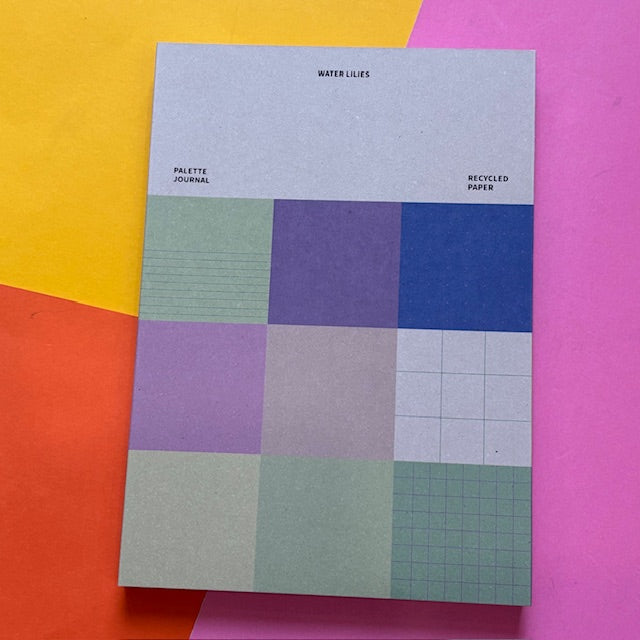 Paperways Palette Journal - Water Lilies Morning