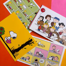 Load image into Gallery viewer, Peanuts: Happiness Is a Postcard : 50 Unique Postcards from Charlie Brown and Snoopy’s World
