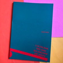 Load image into Gallery viewer, Enzo Mari - L'altalena / Seesaw / Balancoire / Die Wippe
