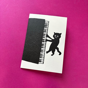 Jazz Cat Card