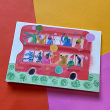 Load image into Gallery viewer, Party Bus Card
