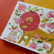 Load image into Gallery viewer, Lion Card
