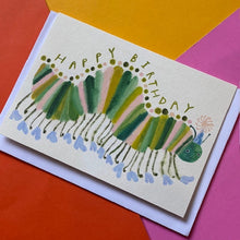 Load image into Gallery viewer, Birthday Caterpillar Card
