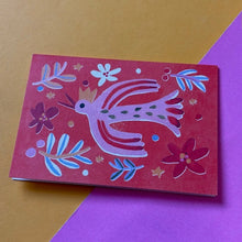 Load image into Gallery viewer, Festive Bird Mini Card
