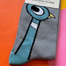 Load image into Gallery viewer, Don&#39;t Let the Pigeon Drive the Bus socks
