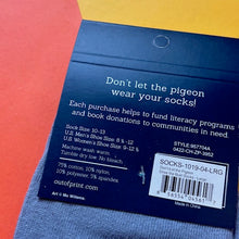 Load image into Gallery viewer, Don&#39;t Let the Pigeon Drive the Bus socks
