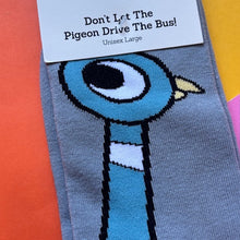 Load image into Gallery viewer, Don&#39;t Let the Pigeon Drive the Bus socks

