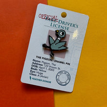 Load image into Gallery viewer, The Pigeon enamel pin
