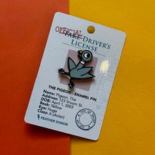 Load image into Gallery viewer, The Pigeon enamel pin
