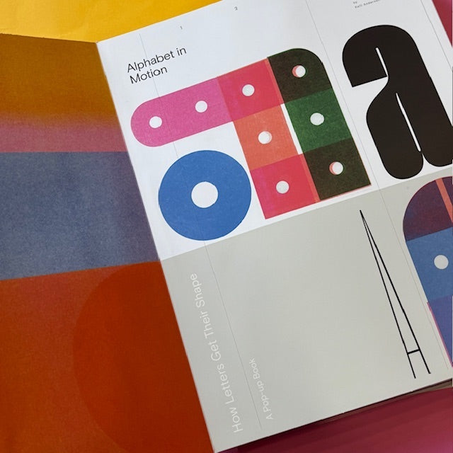 Alphabet Inmotion Alphabet in Motion: How Letters Get Their Shape – SHELF EDITIONS