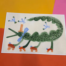 Load image into Gallery viewer, Rolling Croc
