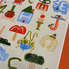Load image into Gallery viewer, Alphabet Print
