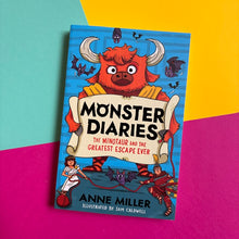 Load image into Gallery viewer, Monster Diaries: The Minotaur and the Greatest Escape Ever *Signed Copy

