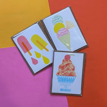 Load image into Gallery viewer, Ice Cream Mini Card Pack
