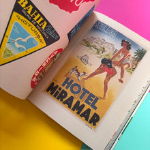 Load image into Gallery viewer, Hotel Retro: Vintage Luggage Labels from Tokyo to Buenos Aires : 330 Travel Ephemera Stickers
