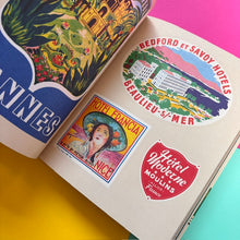 Load image into Gallery viewer, Hotel Retro: Vintage Luggage Labels from Tokyo to Buenos Aires : 330 Travel Ephemera Stickers
