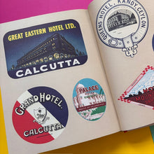 Load image into Gallery viewer, Hotel Retro: Vintage Luggage Labels from Tokyo to Buenos Aires : 330 Travel Ephemera Stickers
