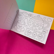 Load image into Gallery viewer, Kitchen Kawaii Colouring Postcard Book
