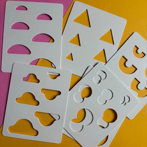 Stencil Kit: Make Art With Six Stencil Sheets