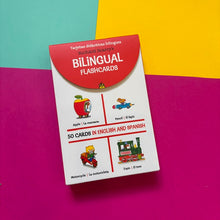 Load image into Gallery viewer, Richard Scarry's Bilingual Flashcards : 50 Cards in English and Spanish
