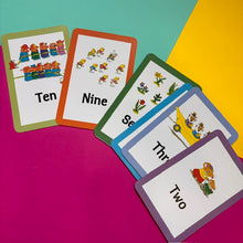 Load image into Gallery viewer, Richard Scarry's First Words Flashcards: 50 Cards for Beginning Reader
