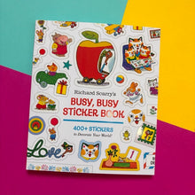 Load image into Gallery viewer, Richard Scarry's Busy, Busy Sticker Book
