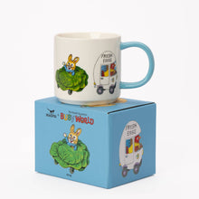 Load image into Gallery viewer, Things that go Mug - blue handle

