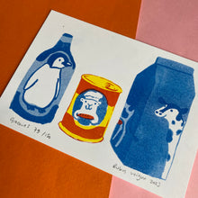 Load image into Gallery viewer, Animal Crackers - Riso Prints
