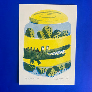 Animal Crackers - Riso Prints