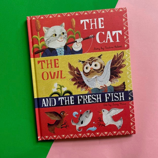The Cat, The Owl And The Fresh Fish