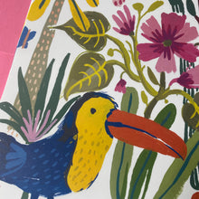 Load image into Gallery viewer, Tropical Jungle gift wrap
