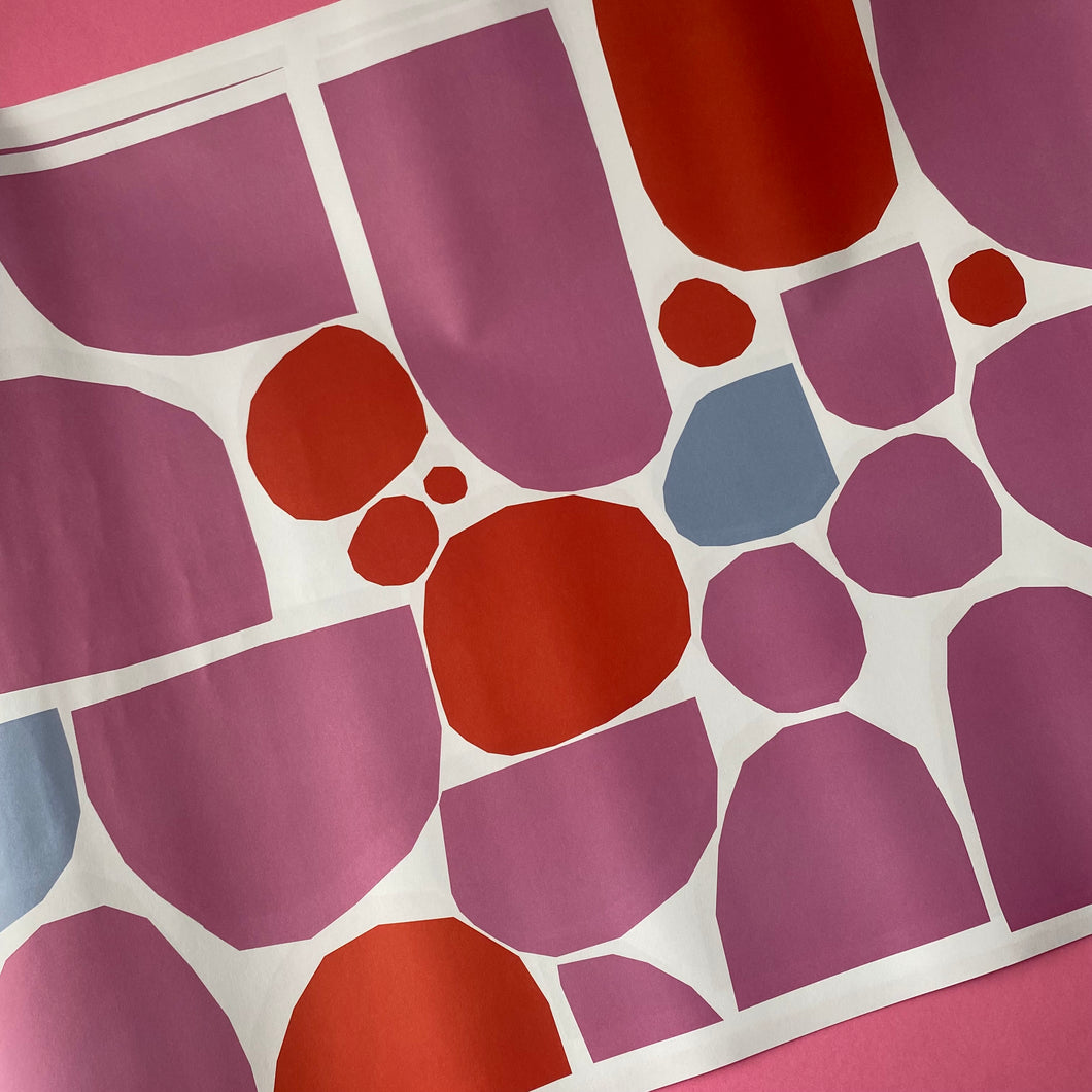 Big Shapes gift wrap